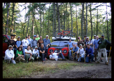 IMBA Trail Care Crew Visits Allaire State Park