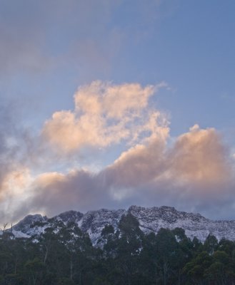 Mt Geryon with morning light.