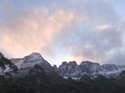 Snow over Mt Geryon