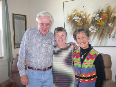Carol with our former neighbors Allen and Gail in Fruita...we miss you guys!