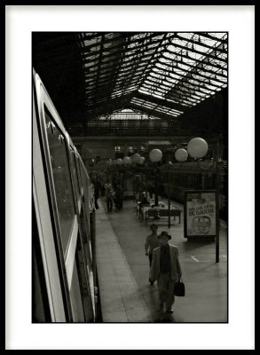 No Rush for the Evening Train