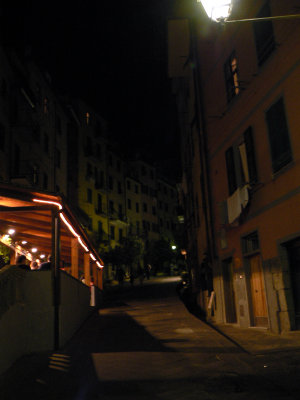 Riomaggiore by night.