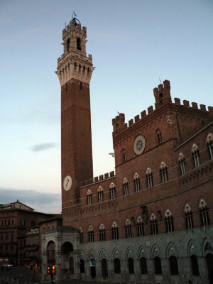 Palazzo Pubblico - town hall of Siena