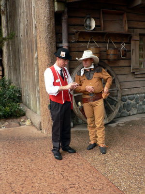 Coupla characters in Frontierland