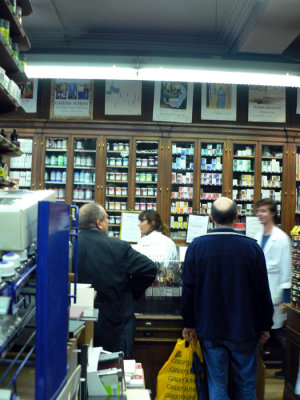 The front counter - very busy!