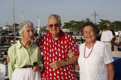13.  Old friends, Margie, Dick and Irma