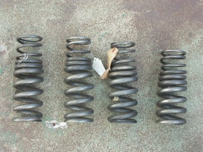 Titanium Springs as Coil-Overs