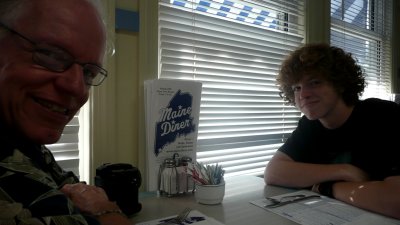 hungry men at the diner