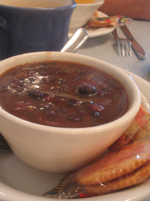 black bean soup