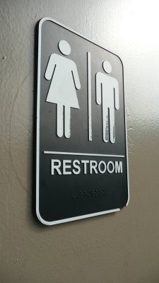 restroom sign