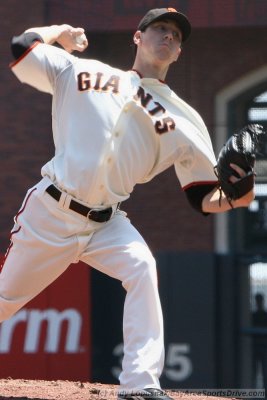 San Francisco Giants pitcher Tim Lincecum
