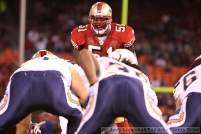 San Francisco 49ers LB Takeo Spikes