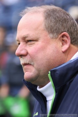 Seattle Seahawks head coach Mike Holmgren