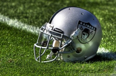 Oakland Raiders helmet