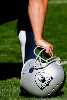 Oakland Raiders helmet