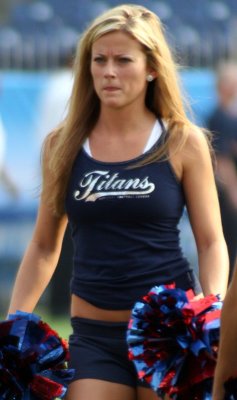 NFL Tennessee Titans Cheerleader