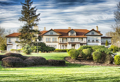 Clouds Over Longview Mansion