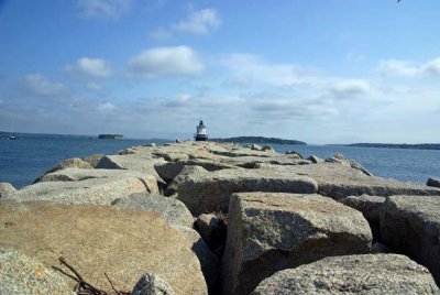 Spring Point Light, S. Portland, Me July 13, 2008 