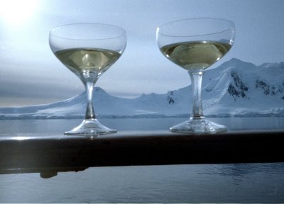 Antarctic Toast  on Board Ship