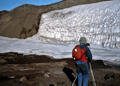 Warren Shooting in Antarctica
