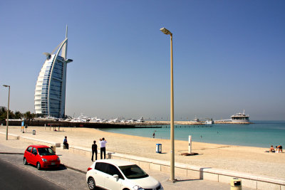 Burj Al Arab and Jumeirah Beach