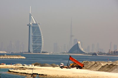 Burj Al Arab and Jumeirah Beach Hotel