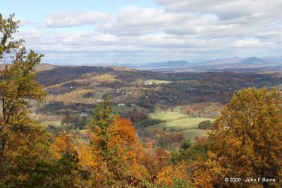 Blue Ridge Parkway October 2009