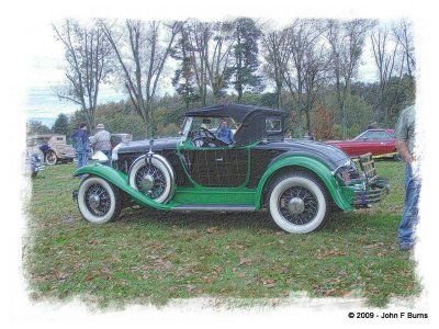 1930 Willys-Knight Great Six Plaidside Roadster