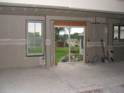 Drywall (living room)
