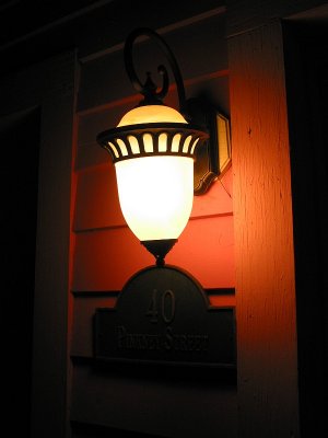 Light at a home enterance