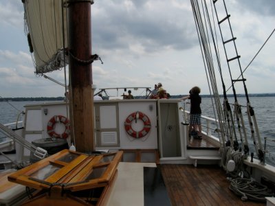 2990 the Manitou is a two-masted schooner