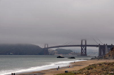 Golden Gate - a view from Baker Beach