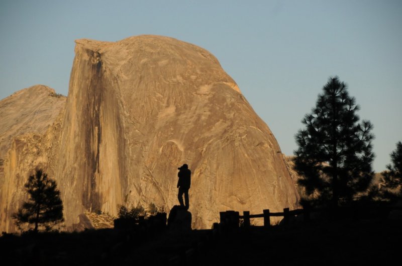 Posing In Front of Half Dome - # 1