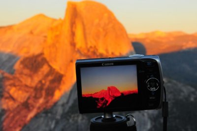 Photographing Half Dome