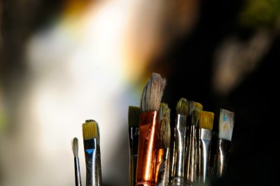 Artists Brushes below Yosemite Falls