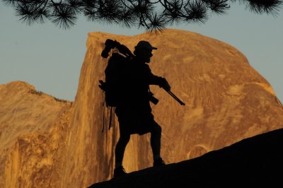 Posing In Front of Half Dome - # 2