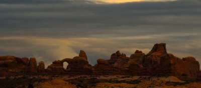 Last View of Arches National Park