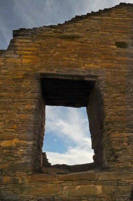 Chaco Canyon Window and Wall