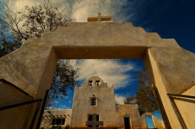 THe Old Church at the Laguna Pueblo