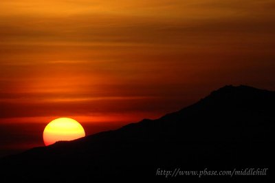 Kowloon Peak sunset - Zs鸨 3703