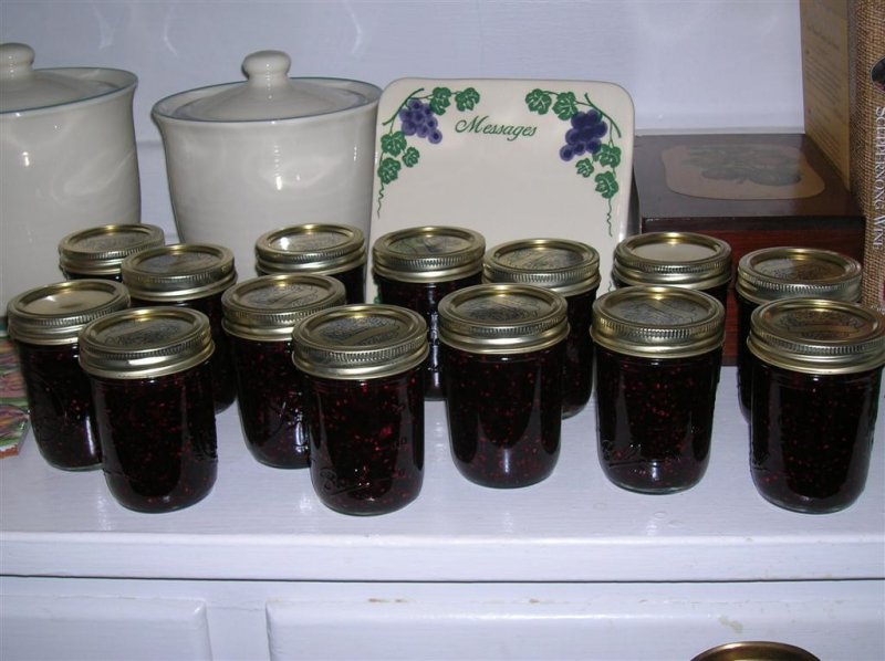 Jars of Jam Cooling
