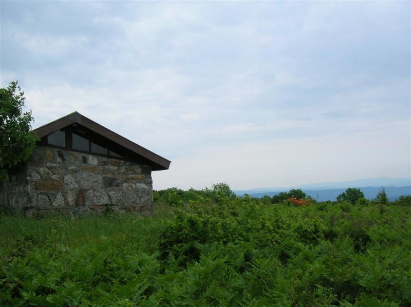 Chestnut Knob Shelter - 4,400 ft.