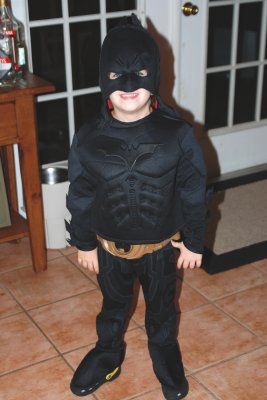 The masked super hero Batman