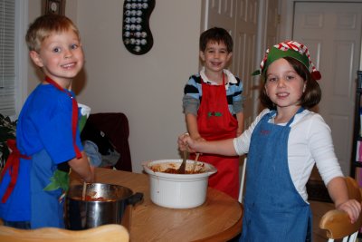 Three cooks do NOT spoil the broth...at least not when the cooks are Brooks, Carter, and Paige.