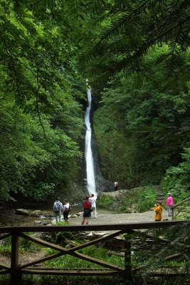 Lydford Gorge White lady Waterfall