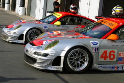 Flying Lizard Porsches