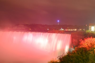 Niagara Falls at Night