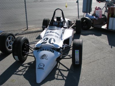 The Skip Barber formula car