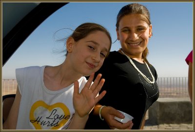 Two girls in Mardin