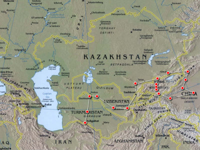 Silkroad: Turkmenistan to Xinjiang